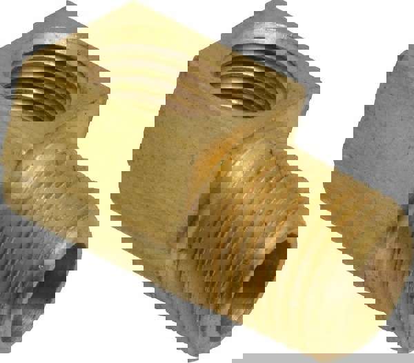 Brass Flared Tube Inverted Male Elbow: 3/16